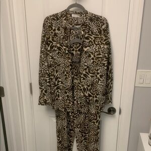 Leopard Print Women's Jumpsuit